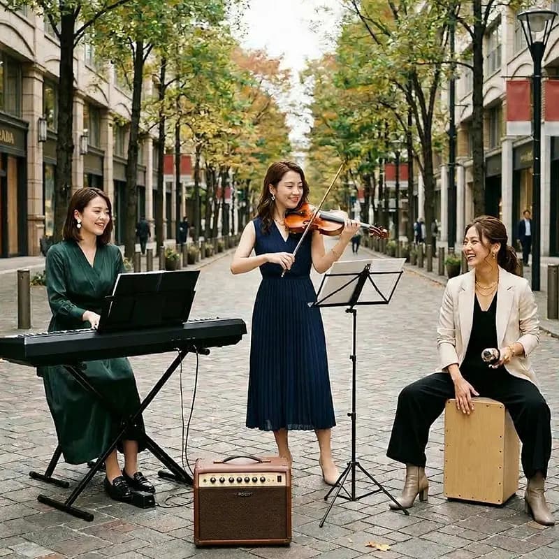 音楽分野での新市場開拓