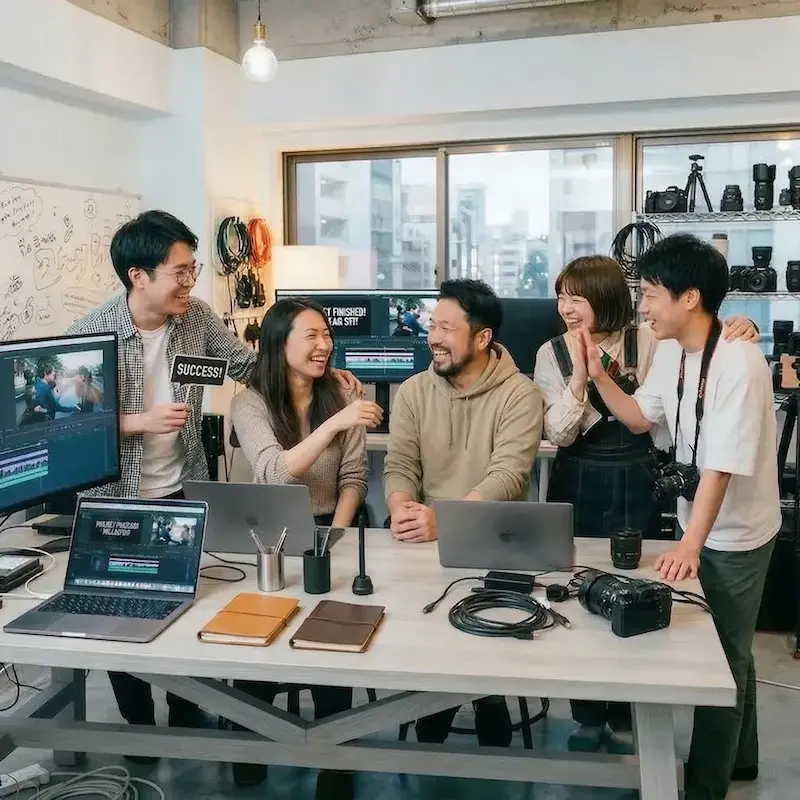 ゴールから逆算する映像制作・ライブ配信